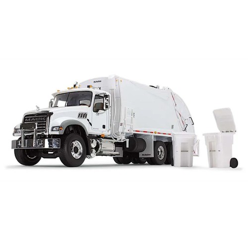 Camion rifiuti carico